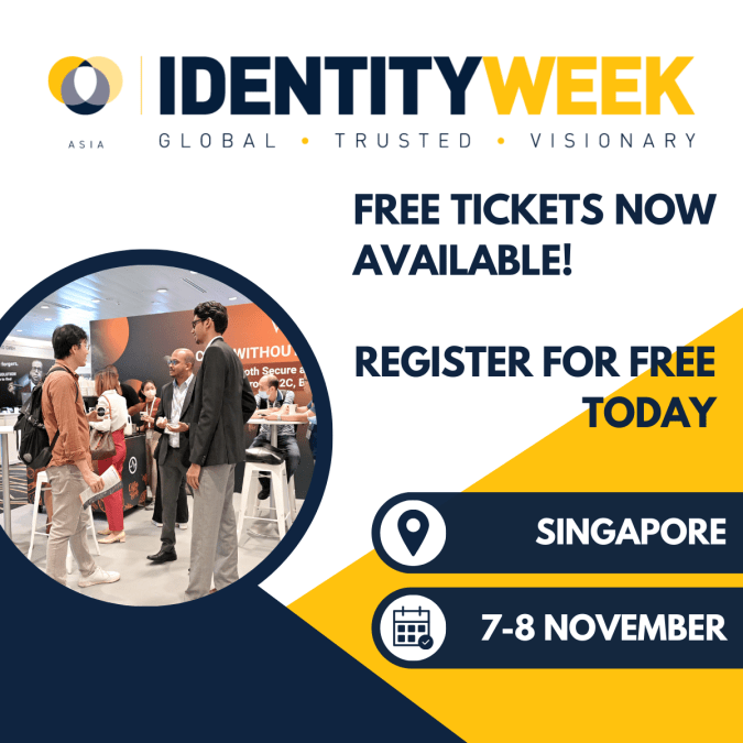 Free ticket to Asia’s largest identity expo in Singapore in November!
