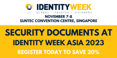 Secure documents and biometrics at #IdentityWeekAsia 2023