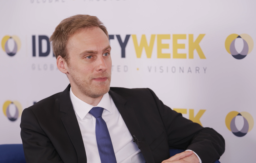 Kai Zenner discusses EU lawmakers facilitating the AI Act, now passed, at #IdentityWeekEurope2023