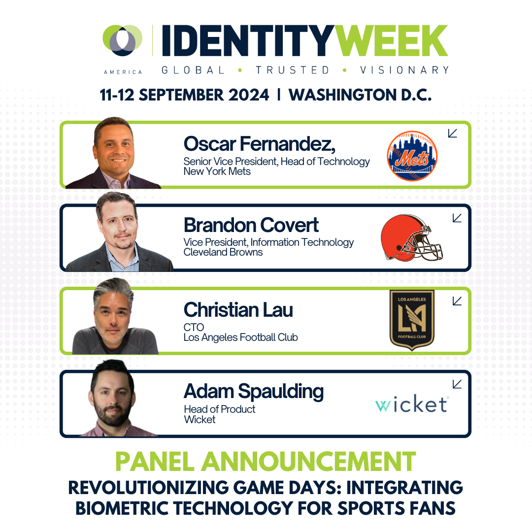 Identity Week America 2024 – Integrating biometric technology for sports fans