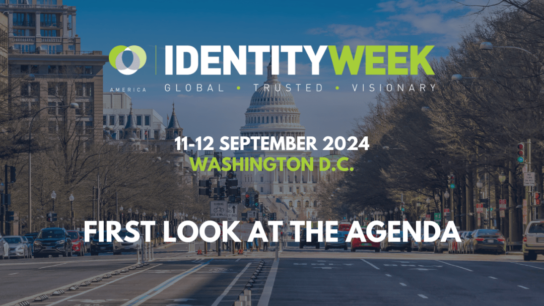 First look at the agenda… Identity Week America 2024
