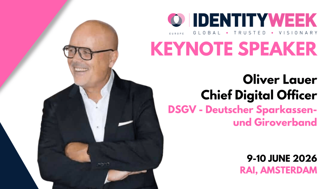 Welcoming Oliver Lauer to our keynote panel at Identity Week Europe 2026!