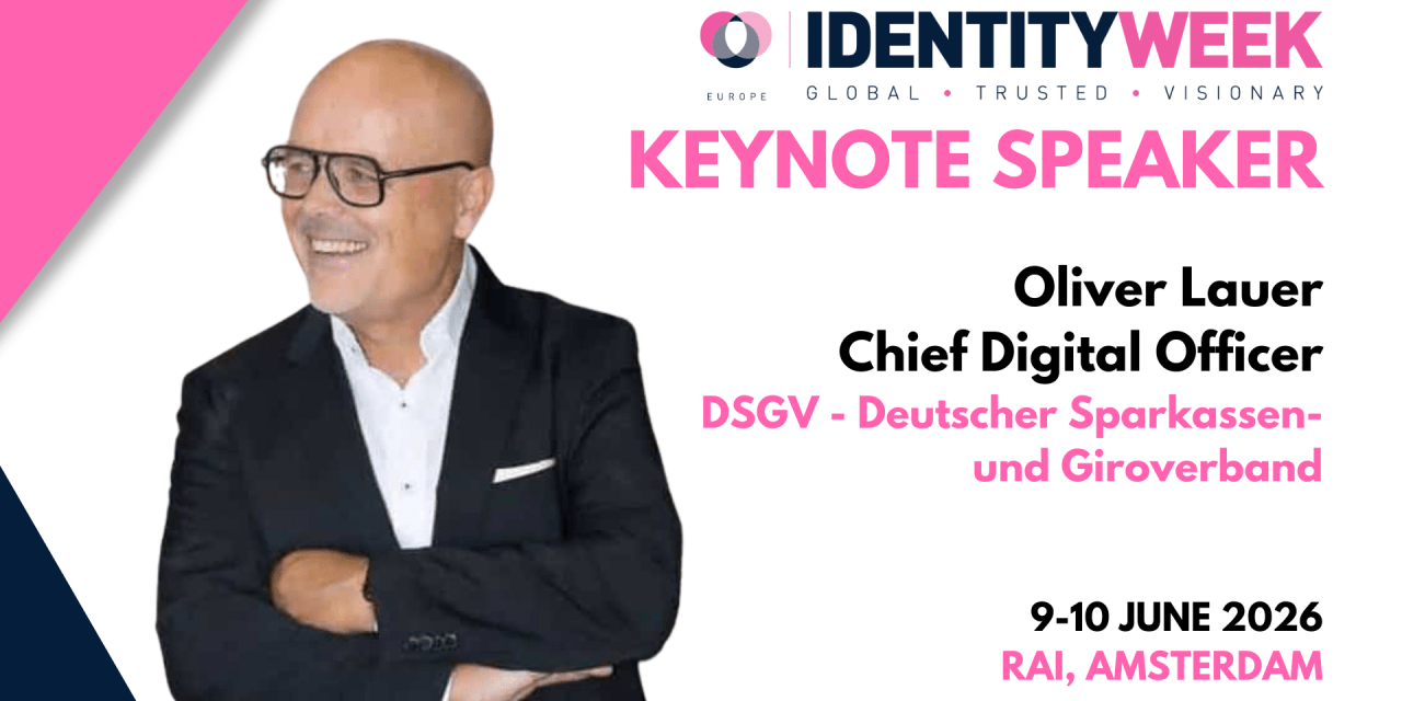 Welcoming Oliver Lauer to our keynote panel at Identity Week Europe 2026!