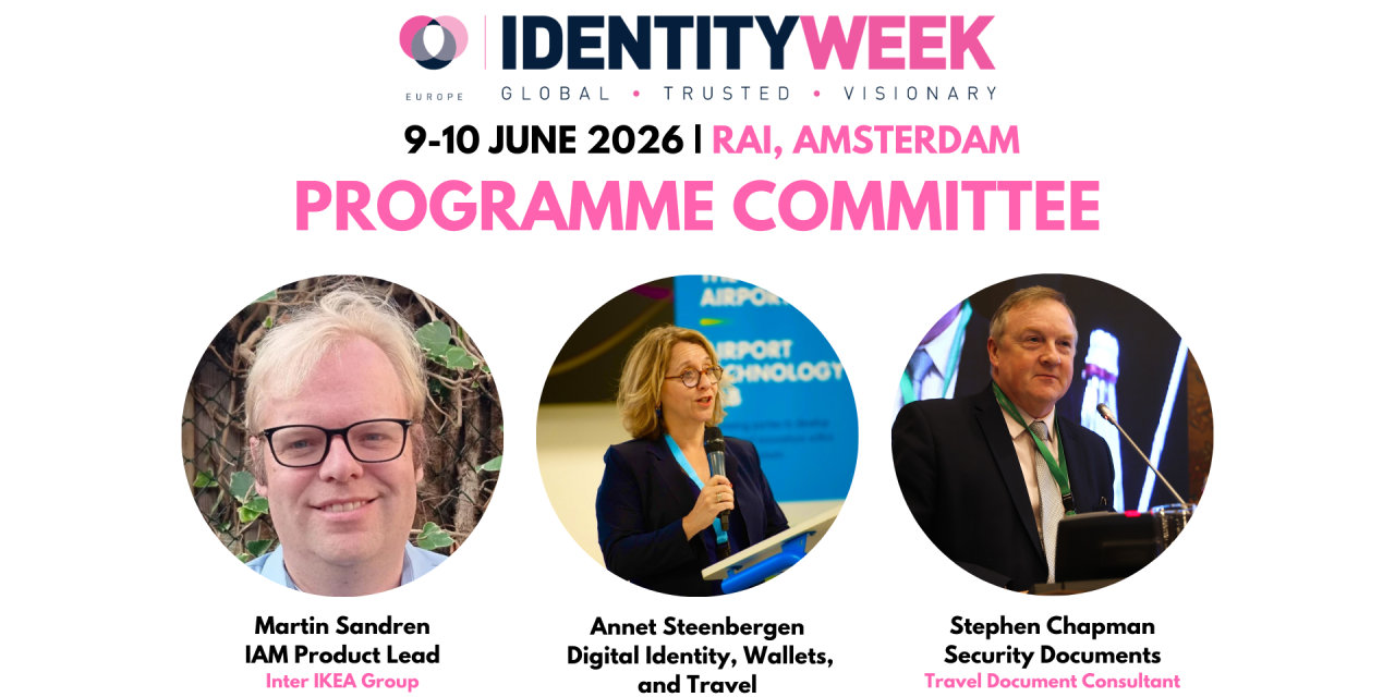 Programme Committee announced for Identity Week Europe