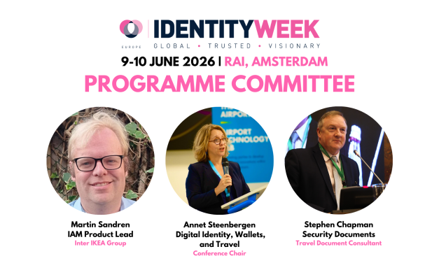 Programme Committee announced for Identity Week Europe