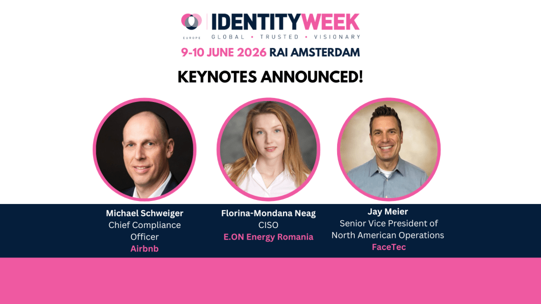 The biggest names in identity and security headline Identity Week Europe 2026