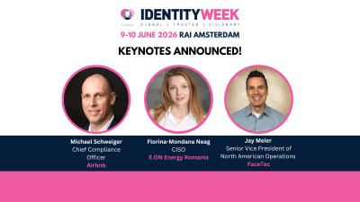 The biggest names in identity and security headline Identity Week Europe 2026