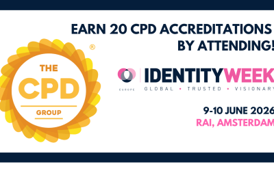Gain 20 CPD accreditations by attending Identity Week Europe