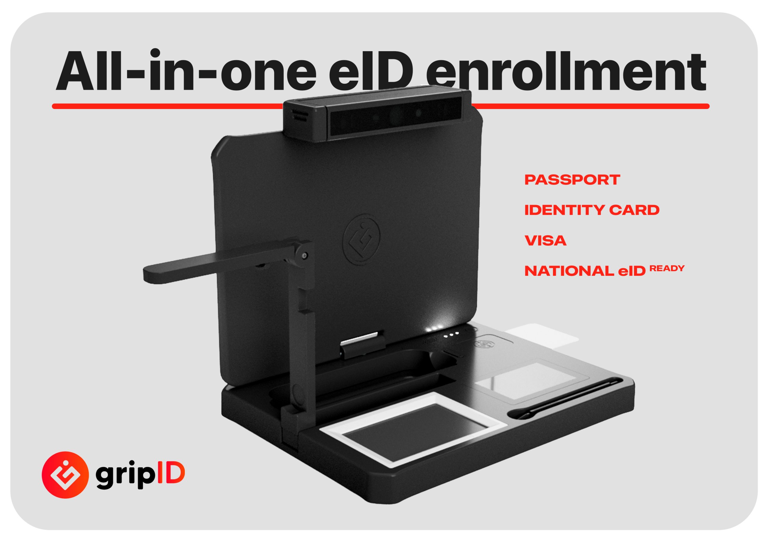 GripID unveils the V10, a portable all-in-one biometric enrolment station for national ID and eID programs