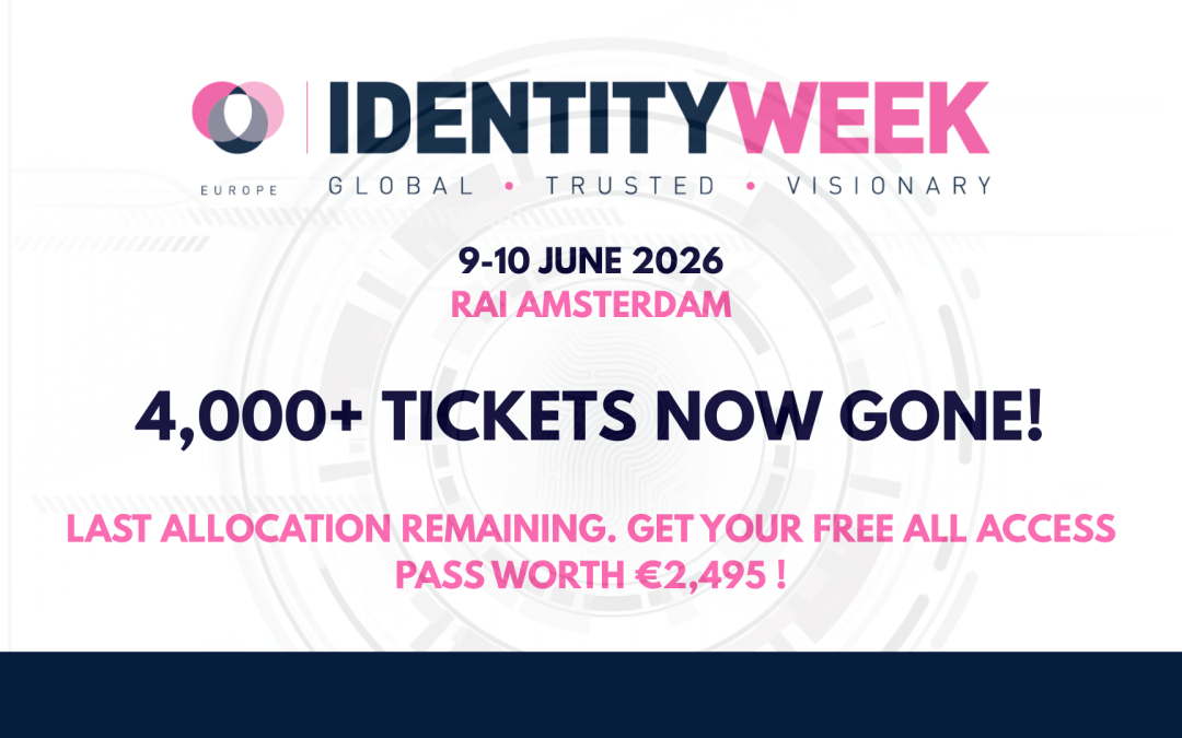 Over 4,000 identity professionals now registered!